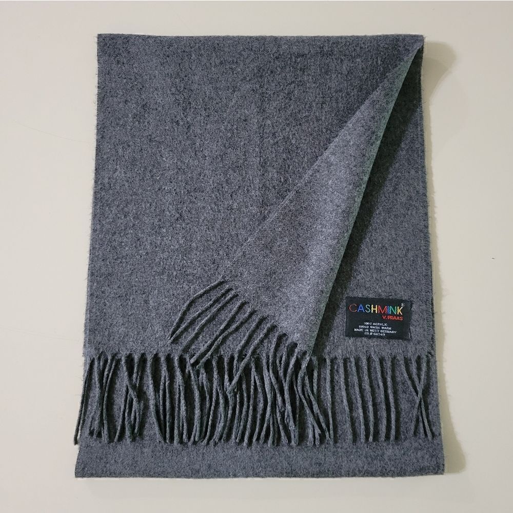 FRAAS Cashmink Charcoal Grey Scarf